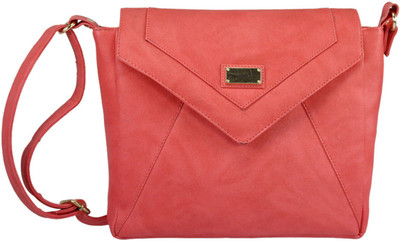 

BUZANCHY Girls Casual Red PU Sling Bag