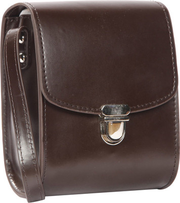 

Bagkok Women Casual Brown PU Sling Bag