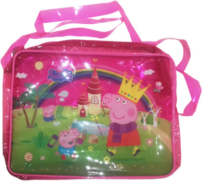 

KIDOZ KINGDOM Boys & Girls Casual Pink Polyester Sling Bag