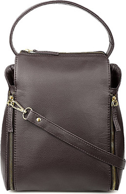 

Purseus Women Formal Brown PU Sling Bag