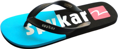 

Spykar Flip Flops, Black/sky