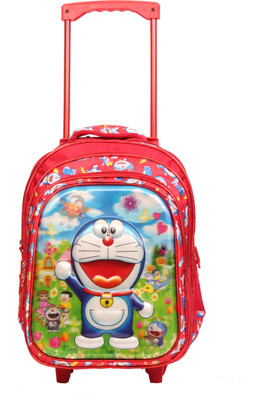 

Wildmount Kid's Trolley Bag Small Travel Bag - 18(Red)