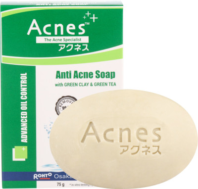 

Acnes Advanced Oil Control Anti Acne Soap(75 g, Pack of 2)