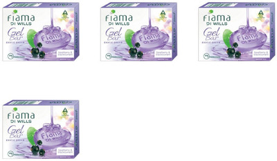 

Fiama Bearberry & Blackcurrant Gel Bar(500 g, Pack of 4)