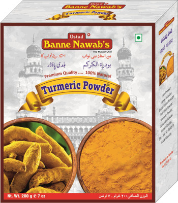 

Ustad Banne Nawab's TURMERIC POWDER - PACK OF1(200 g)
