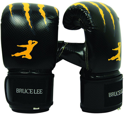 

Bruce Lee Signature Boxing Gloves (S, Black)