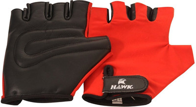 

HAWK Leather Gym & Fitness Gloves (, Red, Black