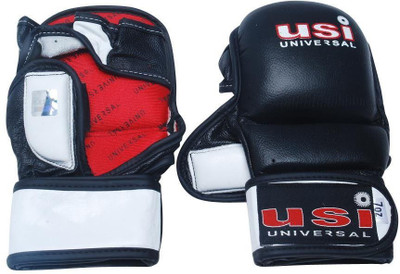 

USI Mixed Martial Art 7 OZ Boxing Gloves (L, Red, Black)