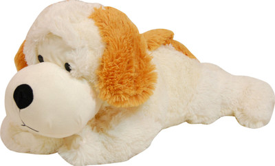 

Surbhi Stuffed Laying Dog 60 cm - 25 cm(Ivory)