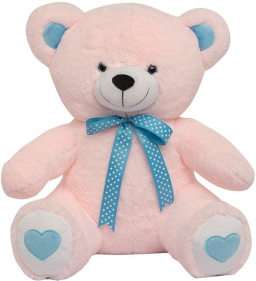

Miss & Chief Premium Fur Teddy - 38 cm(Pink)