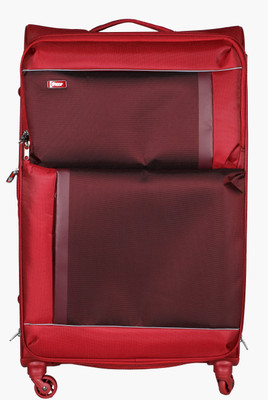 

VIP Pulse SP Soft Trolley 56 cm (Red) Expandable Cabin Luggage -  inch(Red