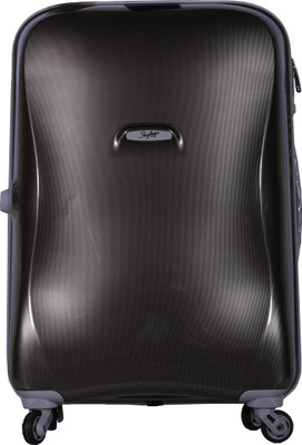 

Skybags Odin Spinner Hard Trolley 79 cm (Gold) Check-in Luggage -  inch(Black