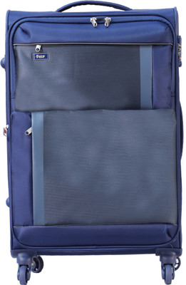

VIP Pulse Spinner Soft Trolley 69 cm (Blue) Expandable Check-in Luggage -  inch(Blue