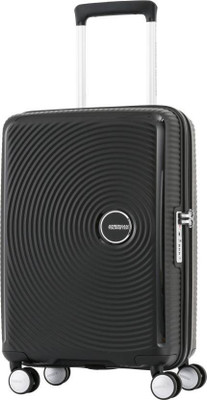 

American Tourister Curio Spinner Expandable Cabin Luggage -  inch(Black
