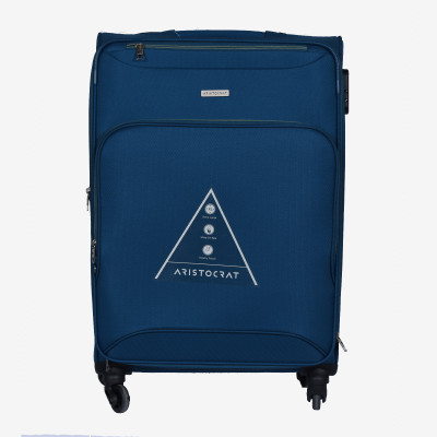 

Aristocrat Valentina 74 cm Soft Trolley (Sky Blue) Expandable Check-in Luggage -  inch(Blue