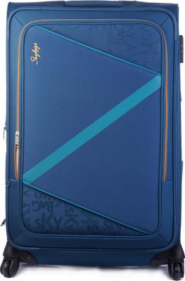 37 OFF on Skybags Spotlight 60 cm Trolley Bag Blue Expandable