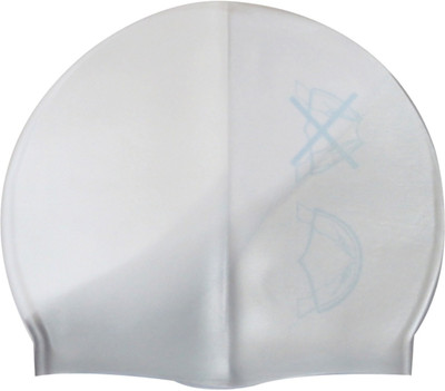 

Neska Moda Silicon Anti-Allergic Swimming Cap(Grey, Pack of 1)