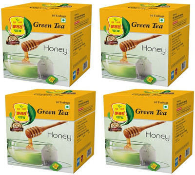 

Apsara tea Honey Green Tea, 50 Tea Bags Honey Green Tea Bags Box(50 Bags)