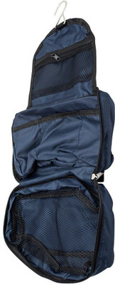 

Epyz Womens Ladies toiletry storage bag hanging folding cosmetic organizer large capability pouch Travel Toiletry Kit(Blue)