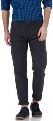 BASICS Tapered Men Dark Blue Trousers