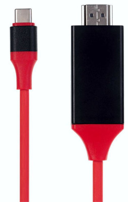 

finearts TV-out Cable Hdmi Adapter Phone to HDTV Cable, Plug and Play, Lightning MHL To HDTV Adapter Cable HDMI Cable for Type C/C Type(Multicolour, For TV)