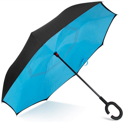 

Fiestar Inverted Umbrella Reverse Umbrella (Assorted) Umbrella(Multicolor)