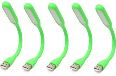 Prro Flexible USB Led Light pack of 5 JHPB ZX-40 Led Light(Green)