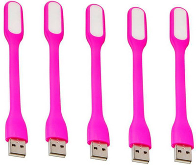 

Prro Flexible USB Led Light pack of 5 JHPB ZX-21 Led Light(Pink)