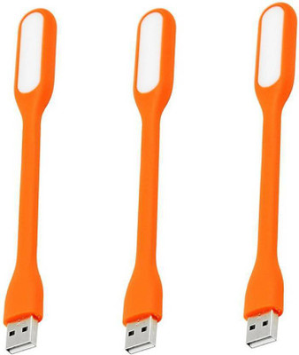 

Prro Flexible USB Led Light pack of 3 JHPB ZX-30 Led Light(Orange)
