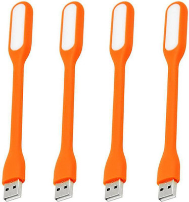 

Prro Flexible USB Led Light pack of 4 JHPB ZX-31 Led Light(Orange)