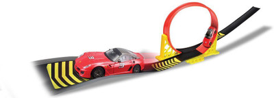 

Bburago Ferrari Race and Play Single Loop Playset(Red)