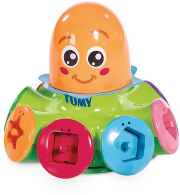 

Funskool Tomy Sort N Pop Spinning Top Octopus(Multicolor)