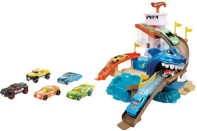

Hot Wheels Shifters Sharkport Showdown(Multicolor)