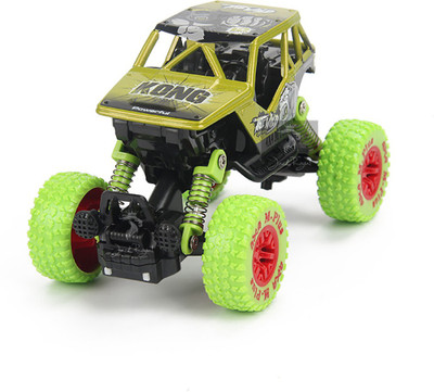 

Jack Royal Bigfoot 4*4 Die cast Pullback Car KONG - The Wild - Green(Green)