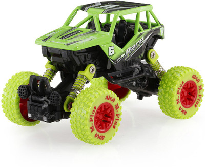 

Jack Royal Bigfoot 4*4 Die cast Pullback Car Race 6 Green(Green)
