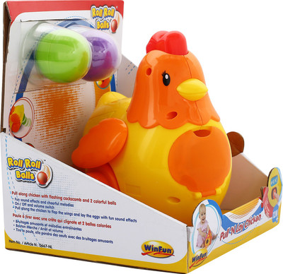 Winfun Pull And Lay Chicken Game(Multicolor)