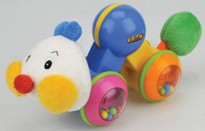 

K's Kids Press and Inchworm Rattle(Multicolor)