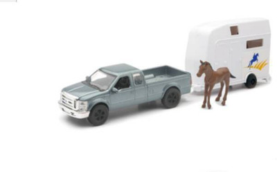 

New-Ray 1:43 FORD F250 With Farm Ttractor(Multicolor)