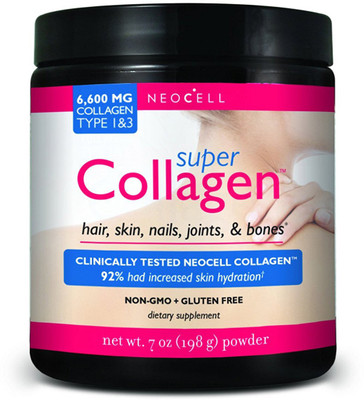 

GNC Super Collagen Powde for Skin, Hair, Nails, Joints & Bones (198 gm)(198 g)