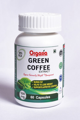 

Orgasia Green Coffee Bean Extract With 50% GCA For Weight Loss(60 No)
