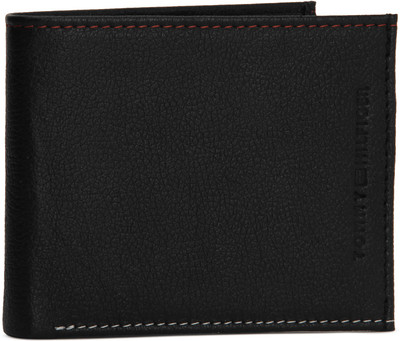 

Tommy Hilfiger Men Casual Black Genuine Leather Wallet(4 Card Slots)