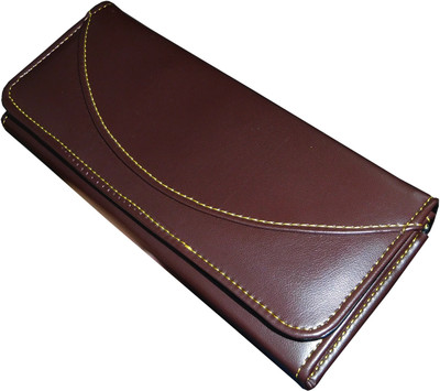 

SN LOUIS Women Brown Artificial Leather Wallet(4 Card Slots)