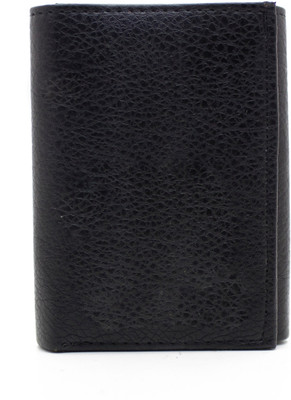 

NIetz Boys Black Genuine Leather Wallet(4 Card Slots)
