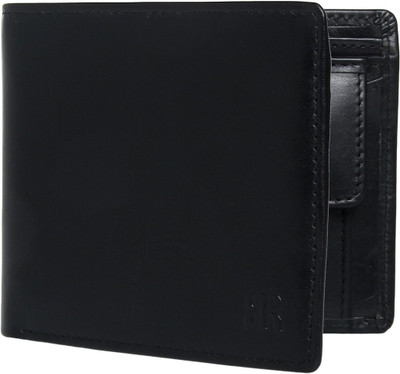

Raymond Men Black Genuine Leather Wallet(4 Card Slots)