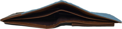 

Levi's Men Blue Genuine Leather Wallet(4 Card Slots)
