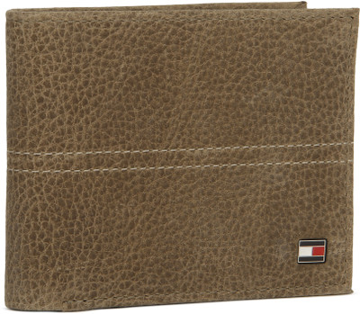 

Tommy Hilfiger Men Casual Brown Genuine Leather Wallet(12 Card Slots)