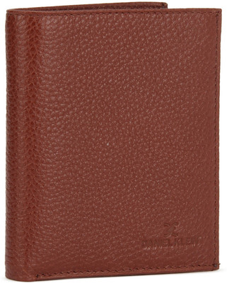 

Daniel Klein Men Tan Genuine Leather Wallet(3 Card Slots), Camel