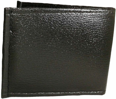 

Divya India Boys Black Genuine Leather Wallet(5 Card Slots)
