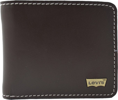 

Levi's Men Casual Brown Genuine Leather Wallet(8 Card Slots)