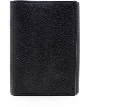 

NIetz Men Black Genuine Leather Wallet(4 Card Slots)